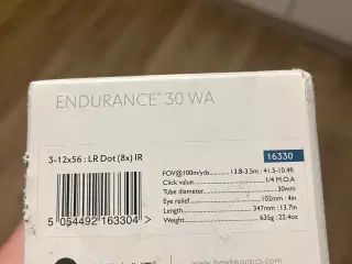 Hawke Endurance 30 WA 3-12 x 56 LR Dot med belyst 
