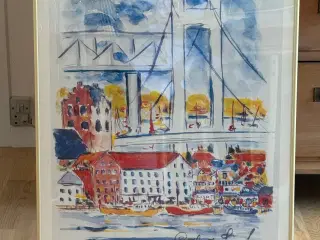 Års  plakat i ramme 