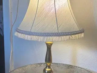 Bordlampe i messing