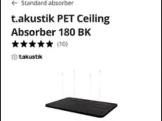 Studie Wall absorbers fra takustik