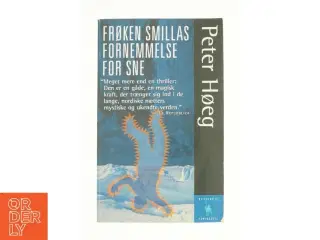 Frøken Smillas fornemmelse for sne af Peter Høeg (f. 1957-05-17) (Bog)