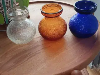 Ældre hyacintglas fra Fyens Glasværk