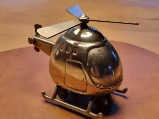 Helikopter sparebøsse, forsølvet