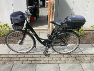Elcykel dame