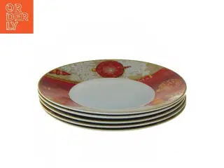 Julesæt tallerkner fra Multiple Choice (str. Ø 27,5 cm, 5 styk cm)