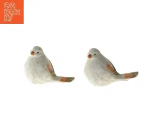 Dekorative fuglefigurer (str. 9 cm)
