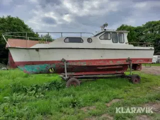 Båd 24 ft