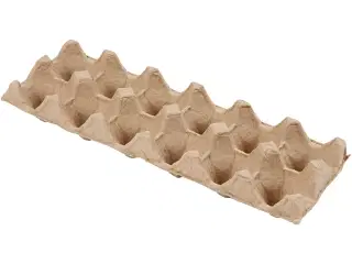 Æggebakker, H: 5 cm, L: 30,5 cm, B: 11 cm, 3stk./ 1 pk.