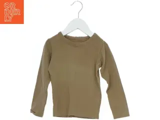 Langærmet brun bluse fra House Of Kids (str. 98)