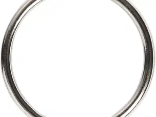 Metal Nøgleringe 25 mm - 8 stk. Pakke