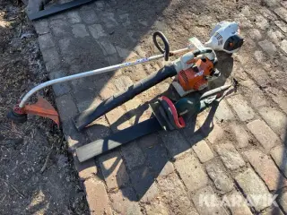 Løvblæser, hækkeklipper og græstrimmer STIHL,metabo