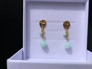 🏝️Friske sommer Ørestikker “Guld&Mint” 