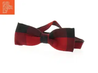 Rød og sort ternet butterfly fra H&M (str. Ø 12 cm)