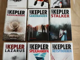 Komplet serie bøger Lars Kepler