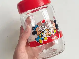 Retro Disney, rødt plastlåg