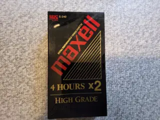 VHS VIDEOBÅND NYE.