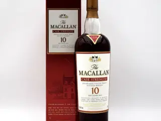 Macallan 10 Year Cask Strength Single Malt Scotch