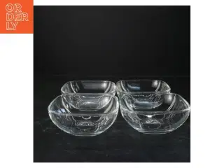 Sæt af 4 glas skåle fra Spiegelau (str. 5x13x13 cm)