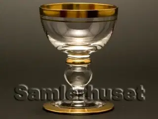 Gyldenholm Likørglas. H:7,3 cm.