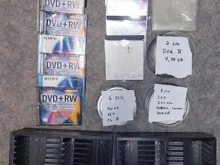 dvd og dvd reol