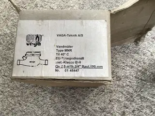 Vand måler ny 3/4”