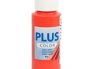 Plus Color Hobbymaling, brilliant red, 60ml/ 1 fl.