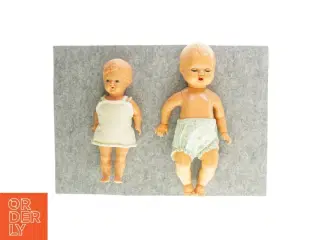 Babydukker med tøj (2 stk)