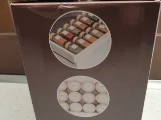 Flotte krydderiglas i original emballage.