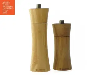 Salt- og peberkværnsæt træ fra Zassenhaus (str. 18 og 14 cm)