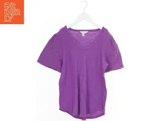 Lilla kortærmet bluse fra Time And True (str. XS)
