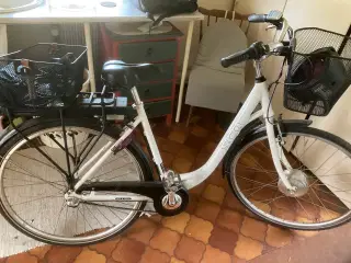 SCO elcykel brudt lidt