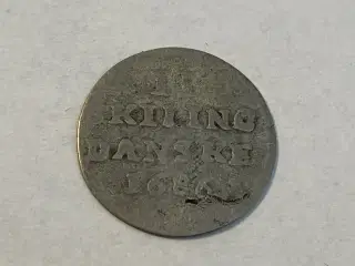 2 Skilling 1686 - Slidt