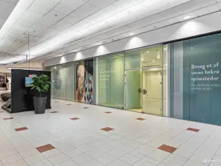 Butikslejemål med stor eksponeringsværdi i Ballerup Centret
