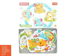 Puslespil til små børn fra Fisher Price (str. 29 x 19 cm)