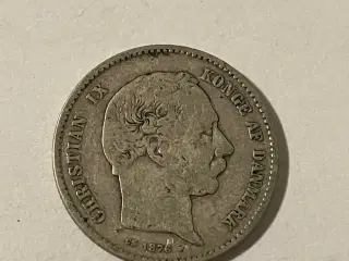 1 Krone 1876 Danmark