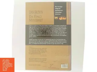 Da Vinci Mysteriet af Dan Brown (Bog)