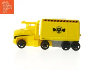 Gul legetøjs skraldebil fra Paw Patrol (str. 22 cm)