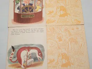 2 stk Fremads Guldbøger. Til søs og Kasper Kanin. 