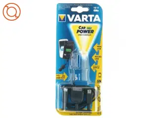 Oplader til bil fra Varta (str. 23 x 10 cm)