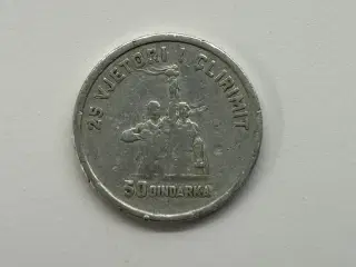 50 Qindarka Albania 1969