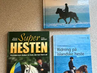 3 Hestebøger