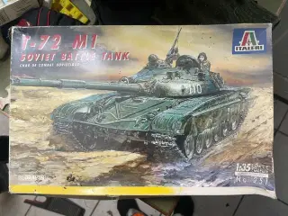 T-72 kampvogn Italeri 251