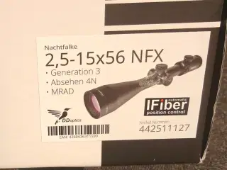 D.D. Optics V6 / 2,5-15x56 NFX
