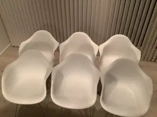 Hvide spisebordsstole