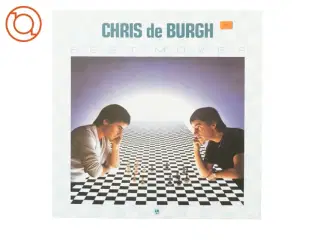 Chris de Burgh, best moves fra A Og M Records (str. 30 cm)