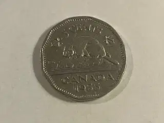 5 Cents 1955 Canada