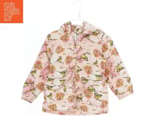 Børnejakke med fugle- og blomsterprint fra Name It (str. 98)