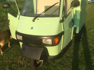 tuktuk ape 45 med ny oliefyr har kørt 16000