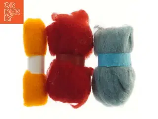 Farvet filt sæt (str. 14 cm)