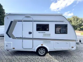 2021 - Weinsberg CaraOne 390 QD   Dobbeltseng-Mover-Elstøtteben-Elmarkise